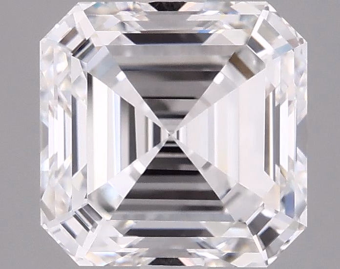 2.55ct Asscher, F VVS2 — IGI