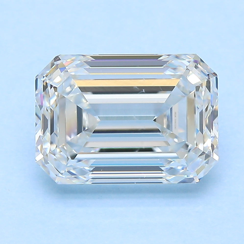 4.01ct Emerald Natural Diamond — G SI1, GIA Certified