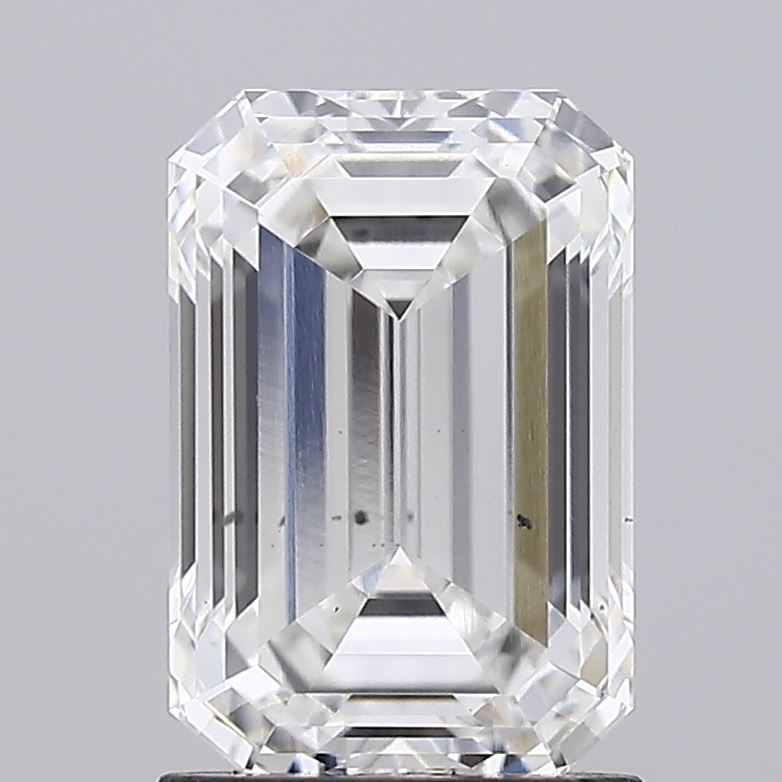 1.85ct Emerald, F VS1 — IGI
