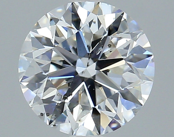2.01ct Round, E SI2 — GIA