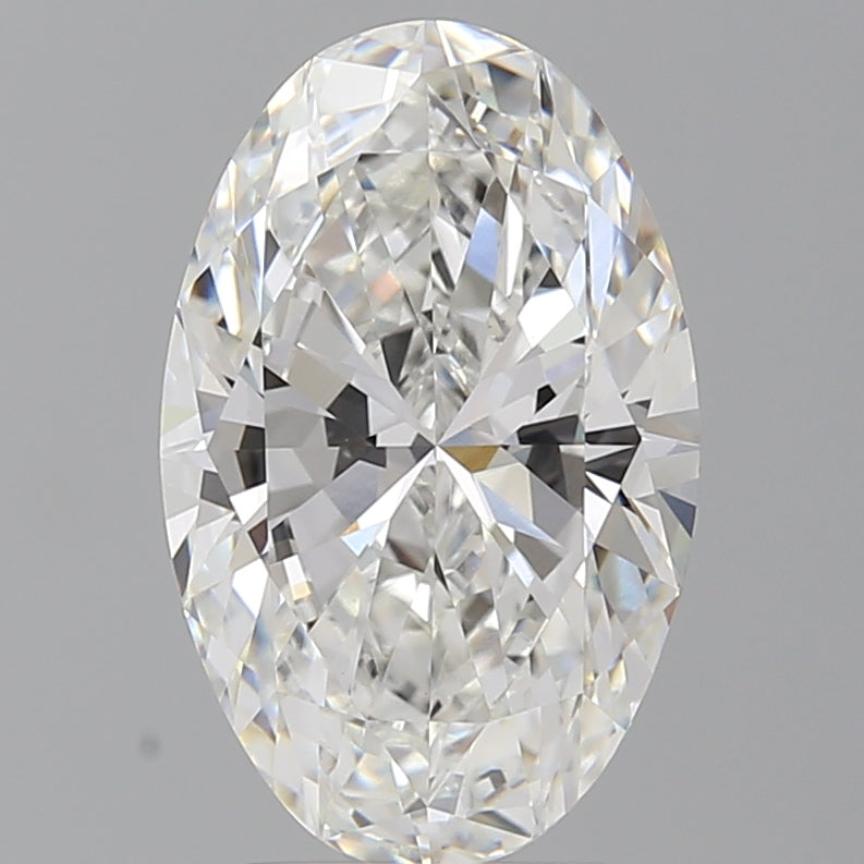 4.1ct Oval Lab-Grown Diamond — E VVS2, IGI Certified