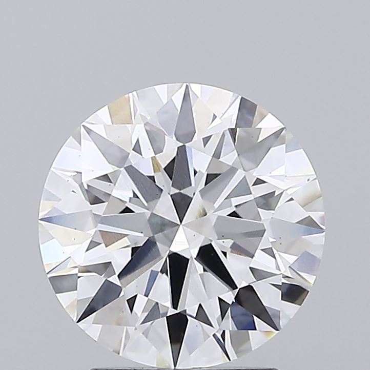 2.6ct Round, F VVS2 — IGI