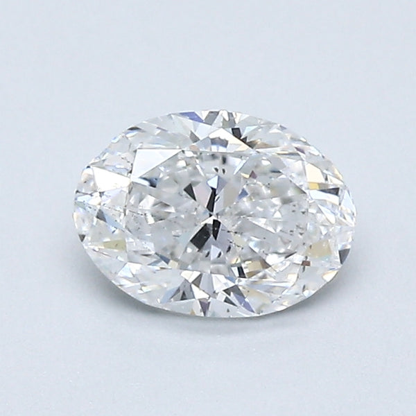 0.7ct OVAL, E SI1 — GIA