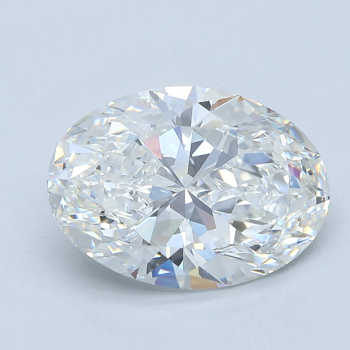 5.1ct Oval, F VS2 — IGI