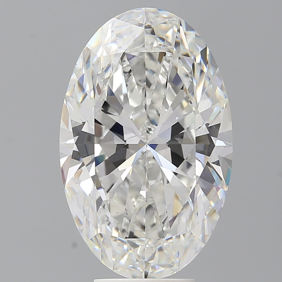 6.6ct Oval, E VS2 — IGI