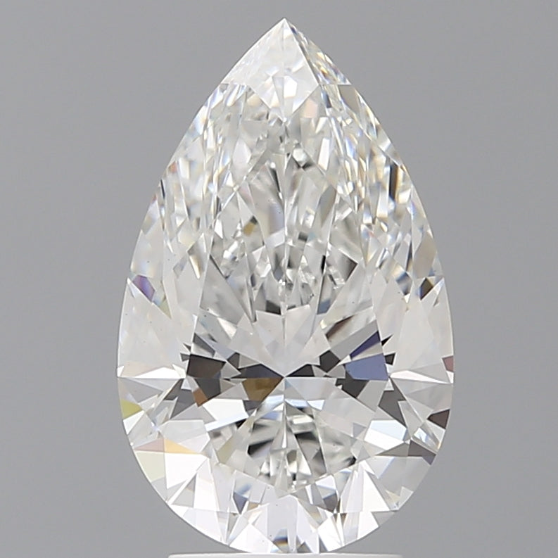 3.55ct Pear Lab-Grown Diamond — F VS1, IGI Certified