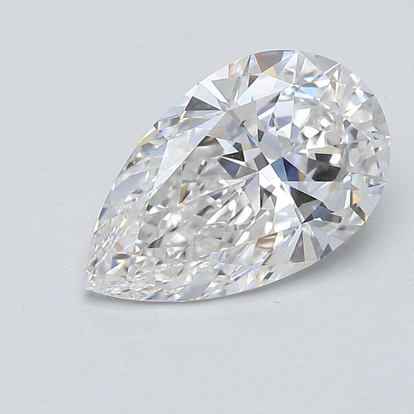 2.1ct Pear Natural Diamond — E IF, GIA Certified