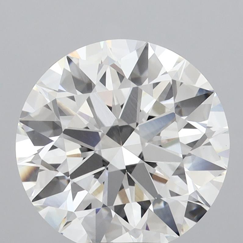 5.09ct Round, E VVS2 — IGI