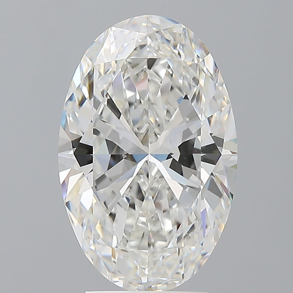 4.09ct Oval Lab-Grown Diamond — E VVS2, IGI Certified