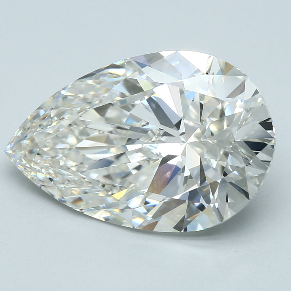 8.73ct Pear, G VVS2 — IGI