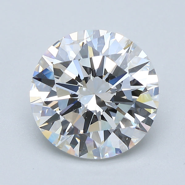 4.1ct Round, E SI2 — GIA