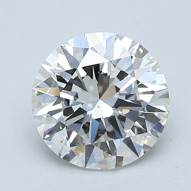 1.7ct Round, I SI1 — GIA
