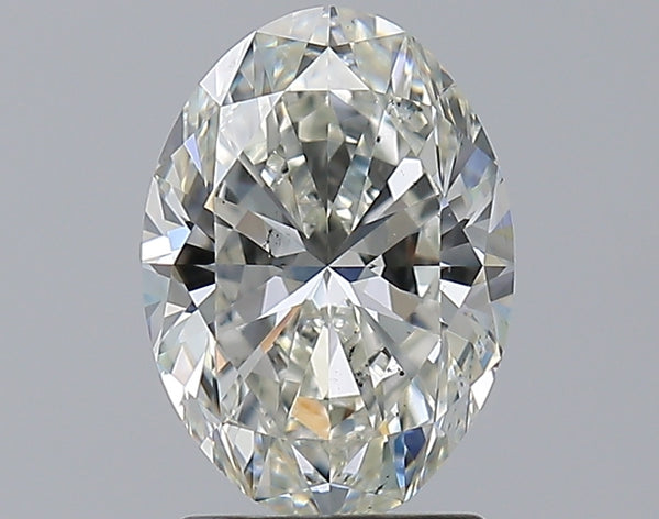 2.01ct OVAL, I SI1 — GIA