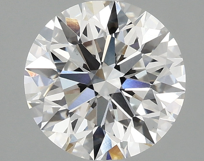 2.06ct Round, F VS1 — IGI