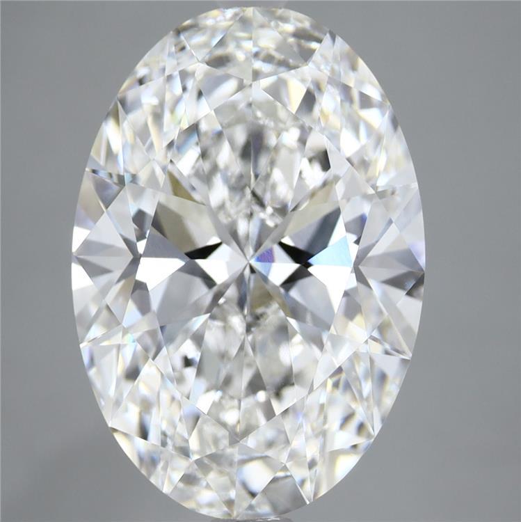 6.58ct Oval, E VVS2 — IGI