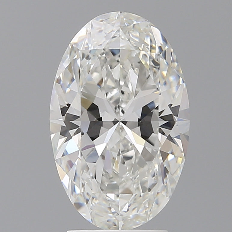3.54ct Oval Lab-Grown Diamond — F VVS2, IGI Certified
