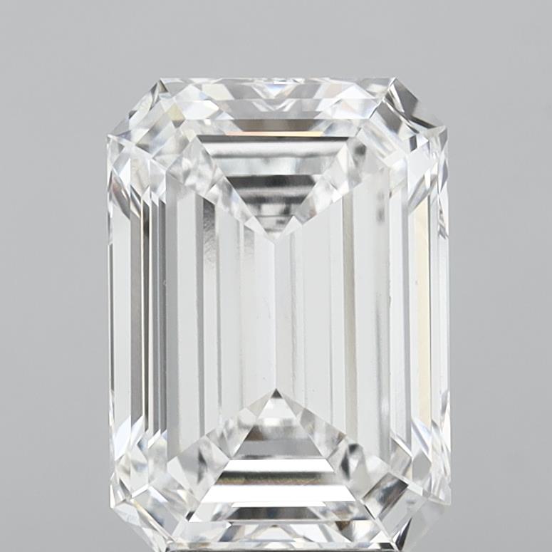 4.1ct Emerald Lab-Grown Diamond — D VVS2, IGI Certified