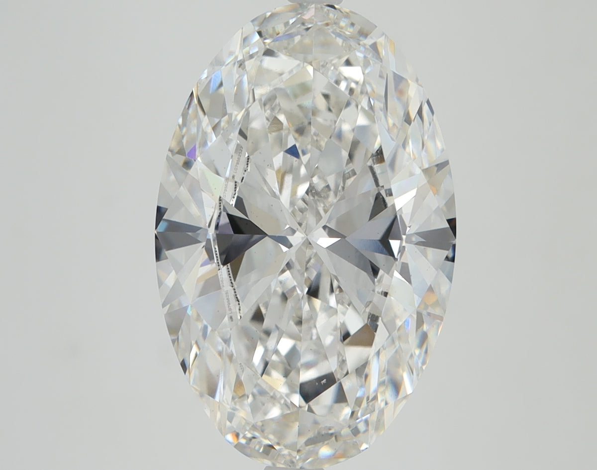 5.81ct Oval, F VS1 — IGI