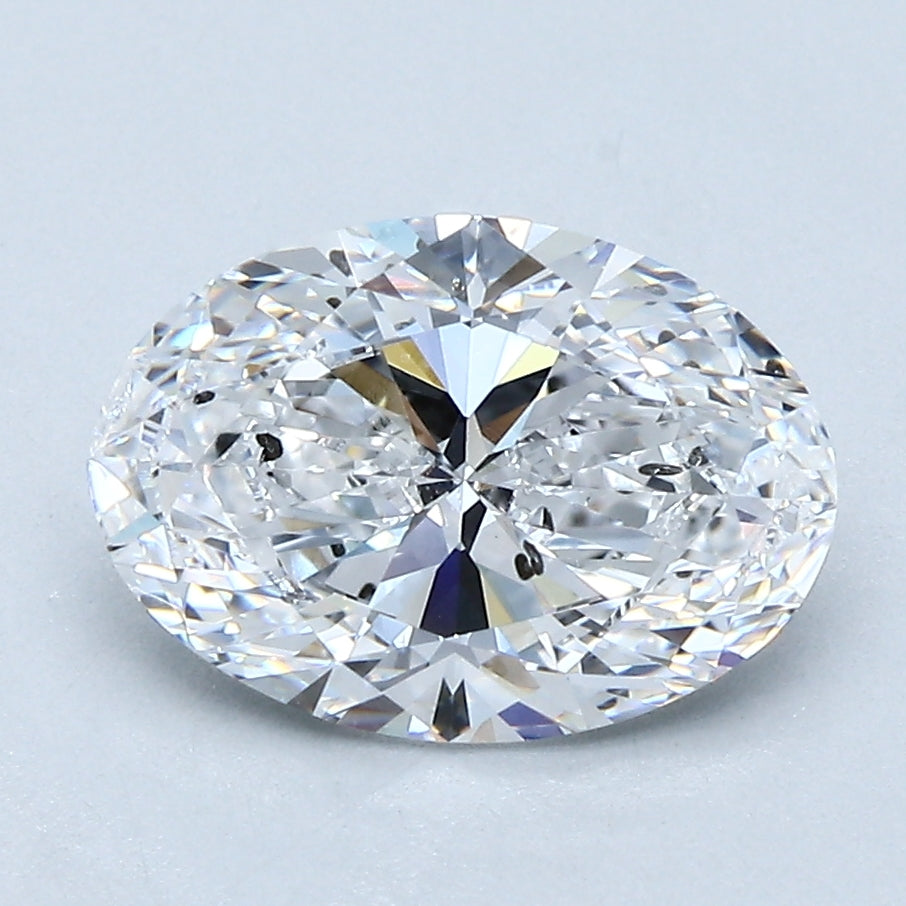 2.21ct OVAL, D SI2 — GIA — Laura Milman New York