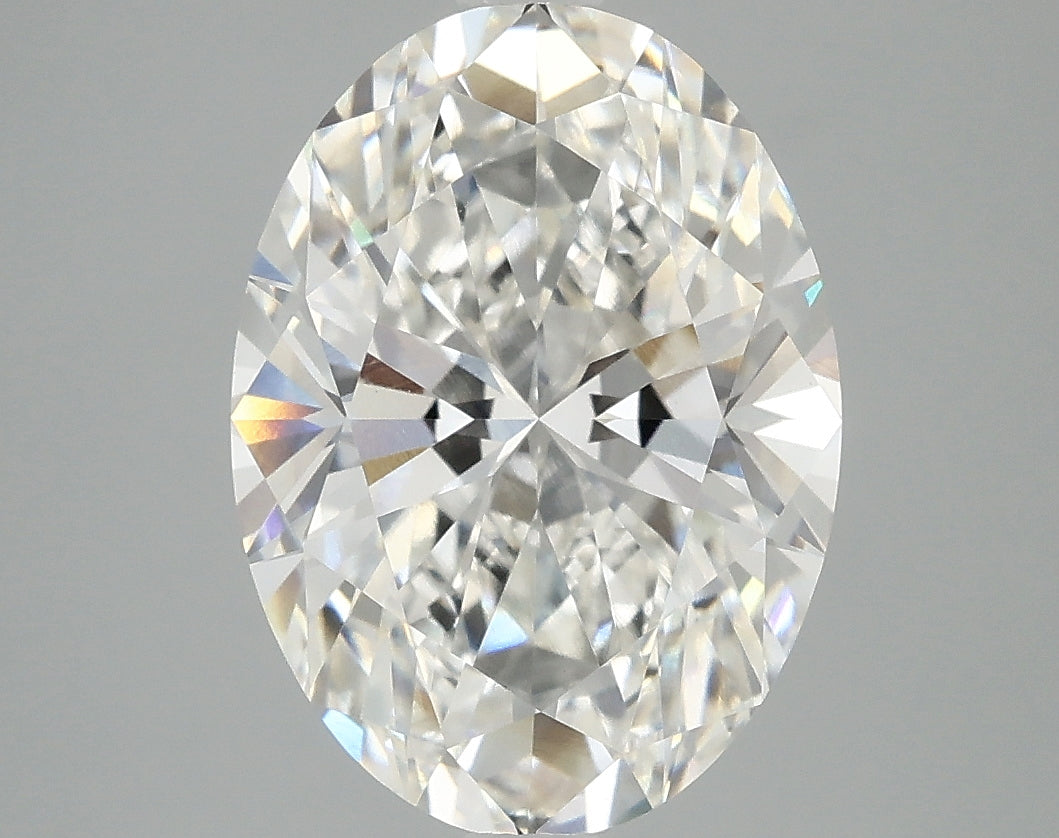 4.08ct Oval, F VVS2 — IGI