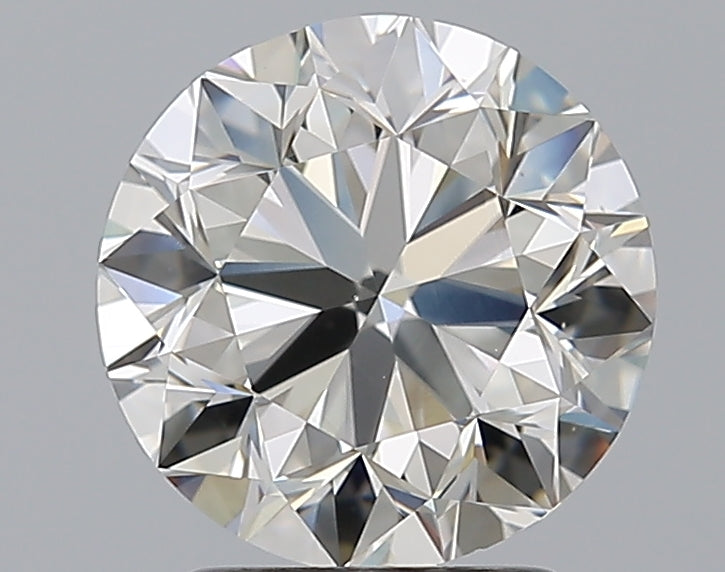2.5ct Round Natural Diamond — J VS2, GIA Certified