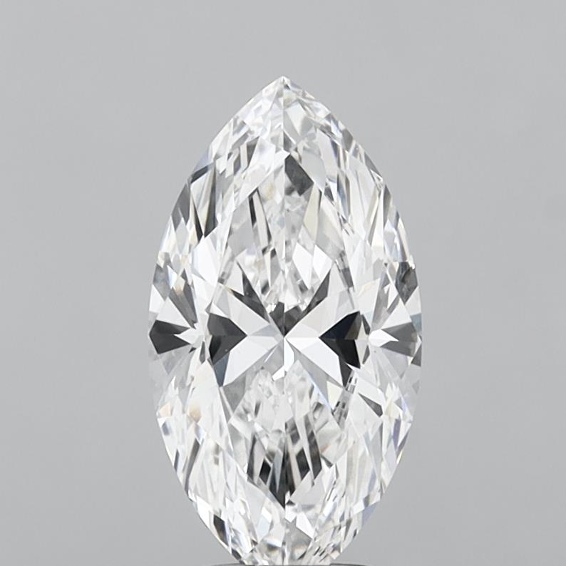 3.05ct Marquise Lab-Grown Diamond — D VVS2, IGI Certified
