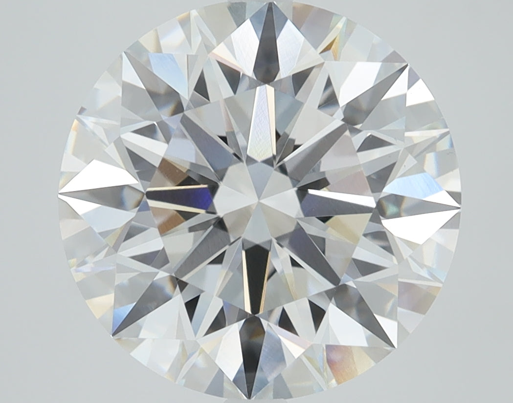 2.54ct Round, D VVS2 — IGI