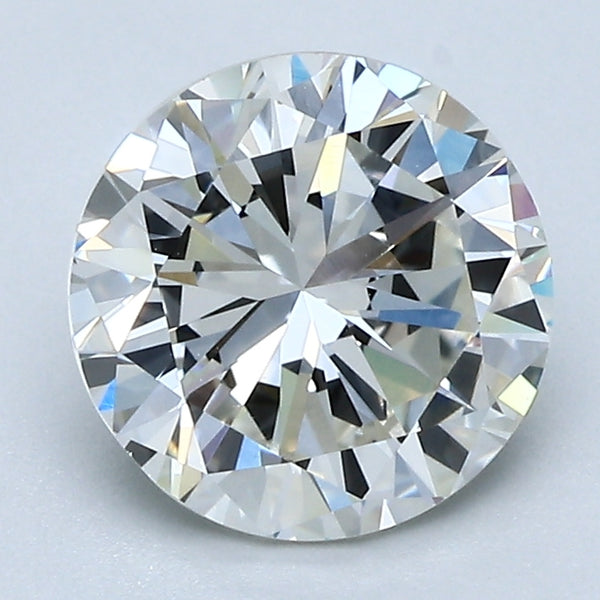 2.03ct Round, I VS1 — GIA