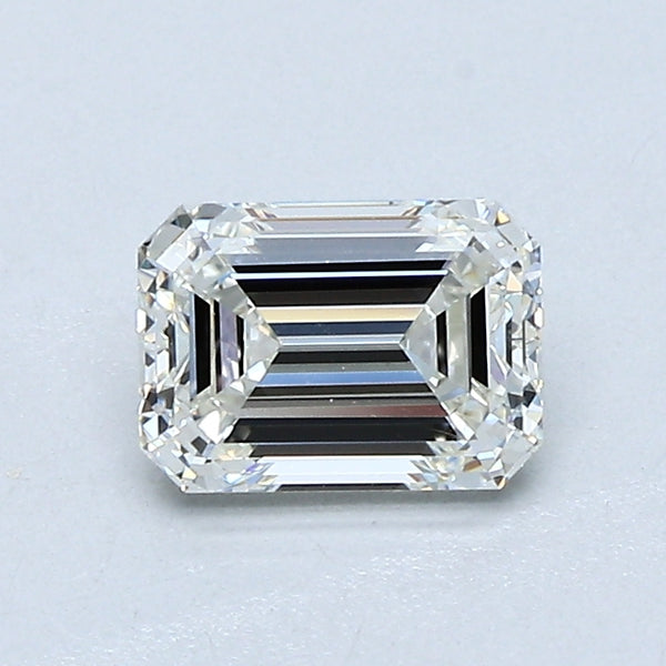 0.9ct EMERALD, I VVS2 — GIA