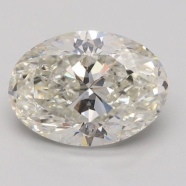 5.01ct Oval Natural Diamond — J SI2, GIA Certified