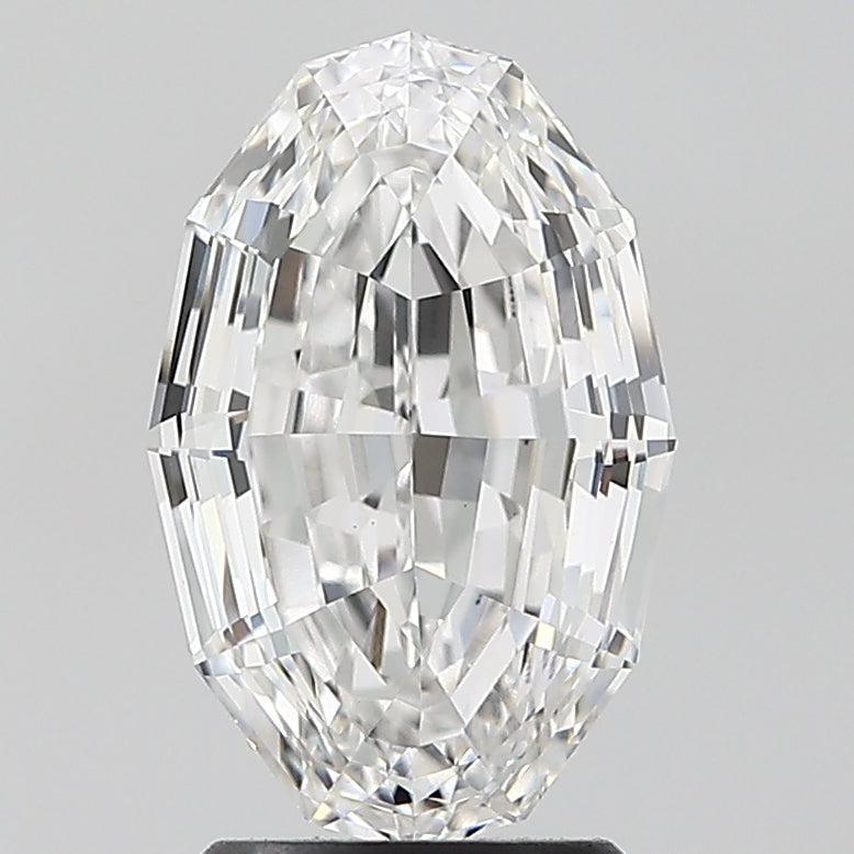 3.01ct Oval Step Lab-Grown Diamond — E VVS2, IGI Certified