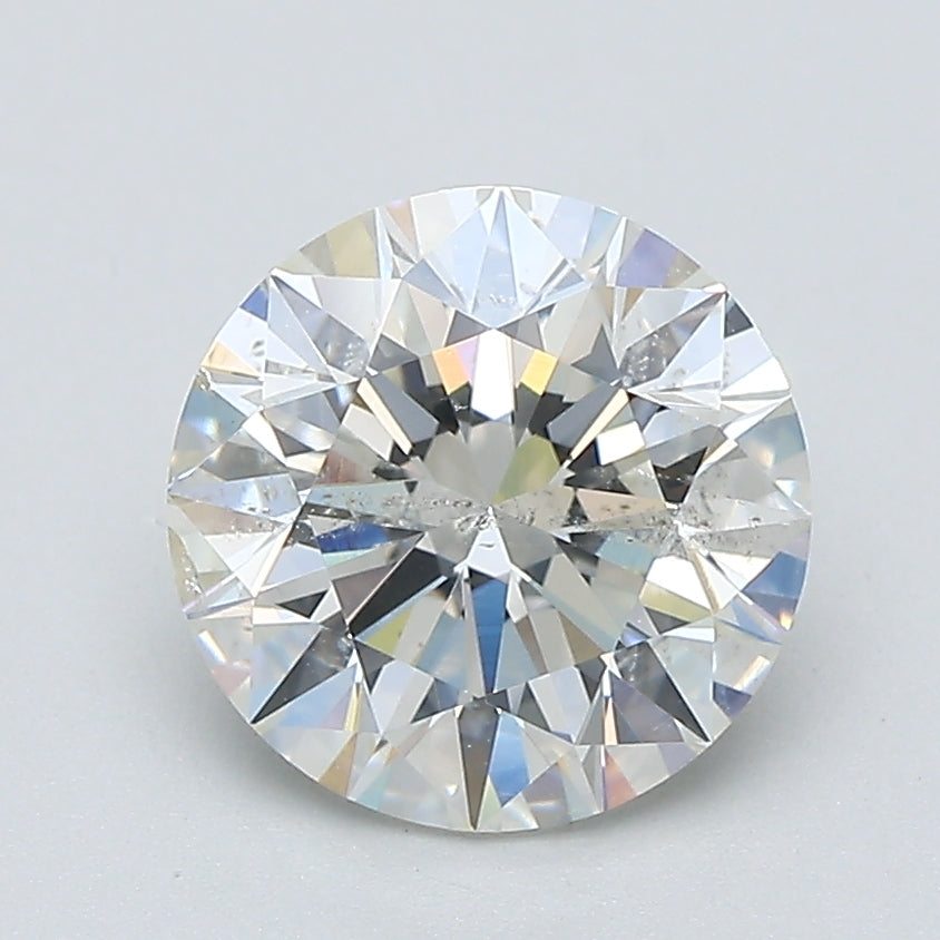 2.01ct Round Natural Diamond — I SI2, GIA Certified