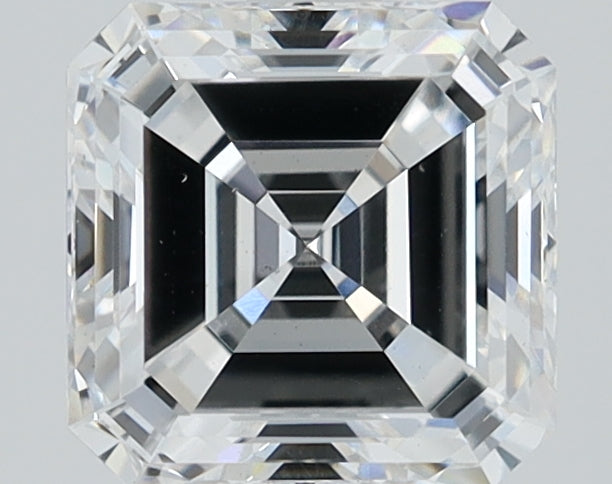 1.74ct Asscher Lab-Grown Diamond — D VS2, IGI Certified