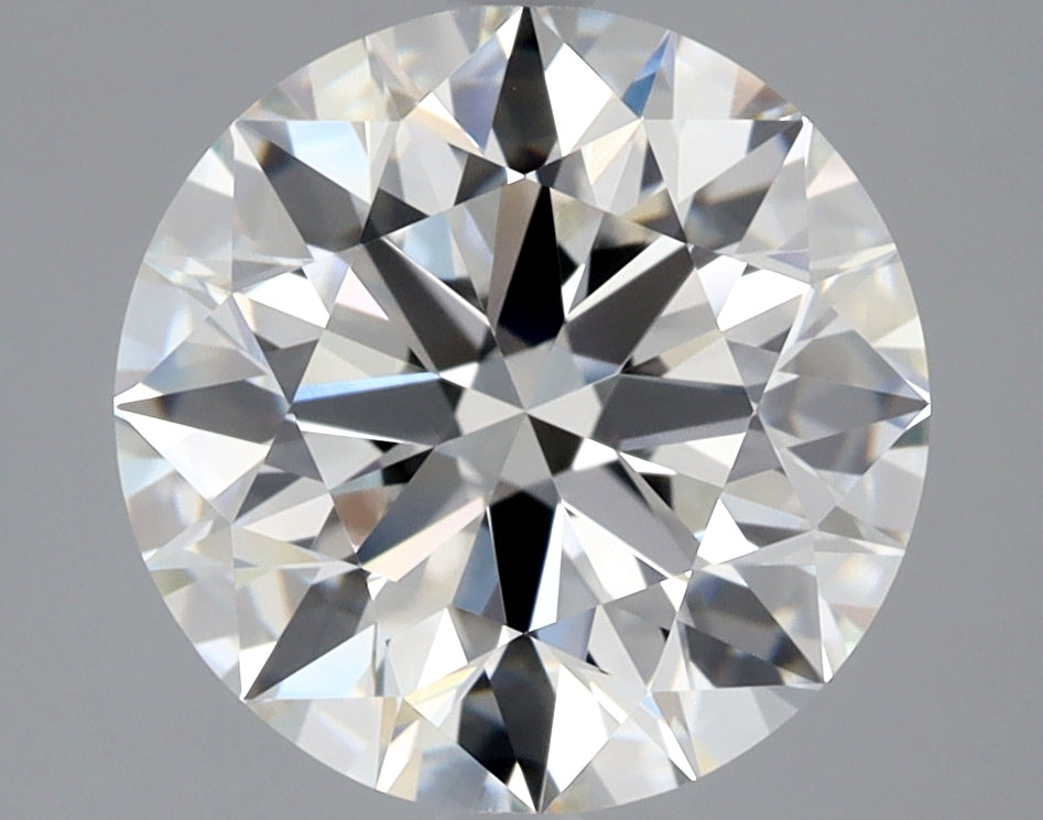 3.27ct Round Natural Diamond — F IF, GIA Certified