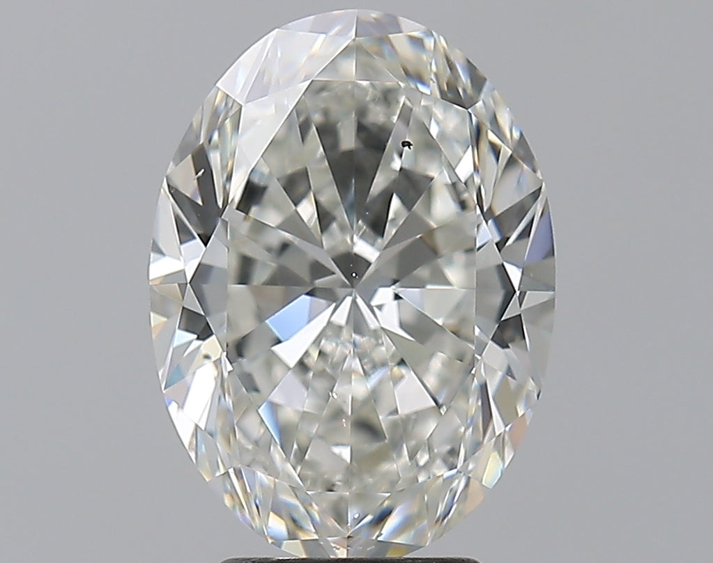 4.01ct Oval Natural Diamond — H SI1, GIA Certified