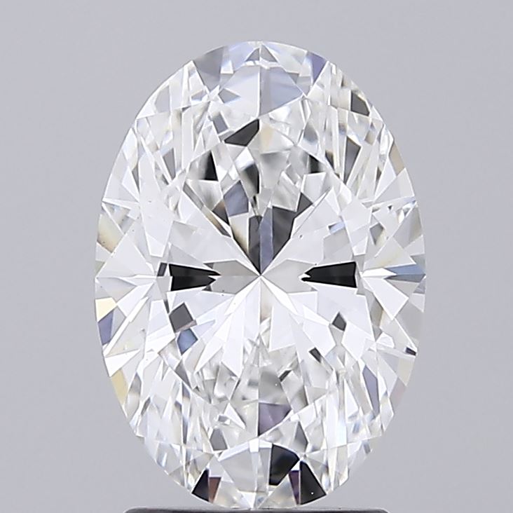 2.34ct Oval Lab-Grown Diamond — D VVS2, IGI Certified