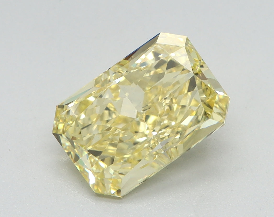 2.02ct Radiant Fancy Intense Yellow Lab-Grown Diamond — VS1 | IGI