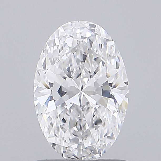 1.08ct Oval, D VVS2 — IGI