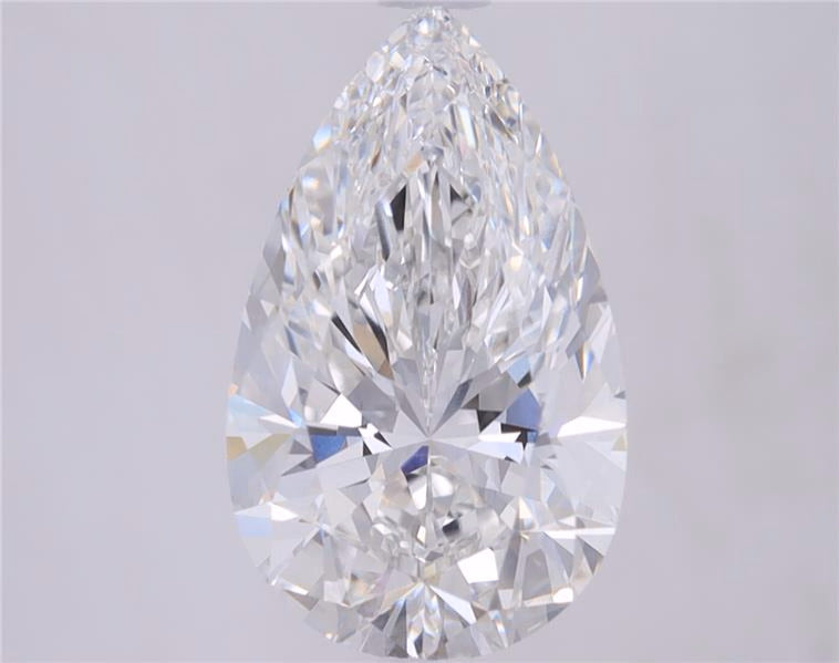 3.51ct Pear, F VVS2 — IGI