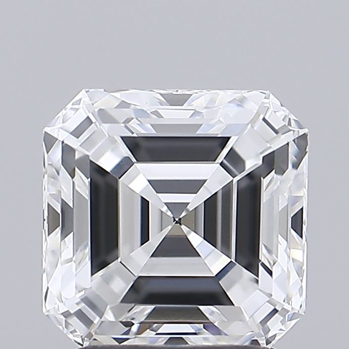 2.02ct Asscher, D VVS2 — IGI