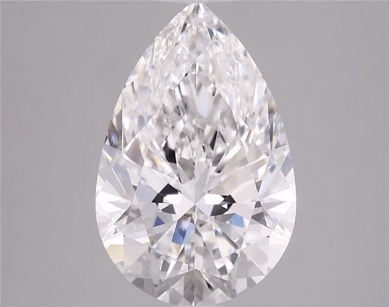 3.02ct Pear Lab-Grown Diamond — E VS1, IGI Certified