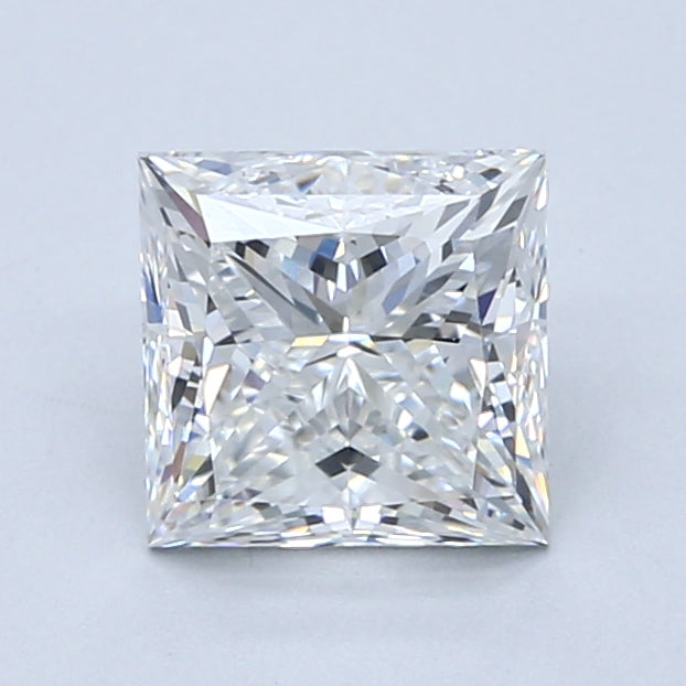 1.71ct Princess Natural Diamond — F VVS2, GIA Certified