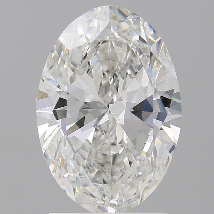 2.0ct Oval Lab-Grown Diamond — F VVS2, IGI Certified