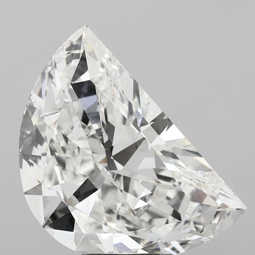 4.09ct Halfmoon, F VS1 — IGI