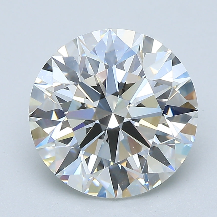 3.32ct Round, H VVS1 — GIA