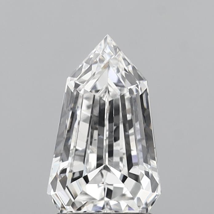 1.57ct Shield, D VS1 — IGI