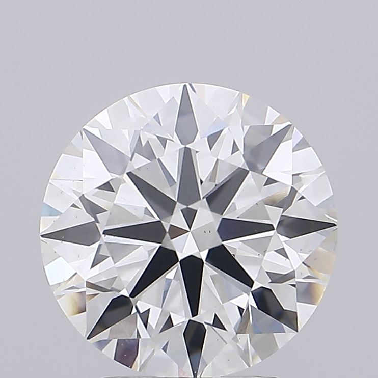 2.93ct Round, F VS2 — IGI
