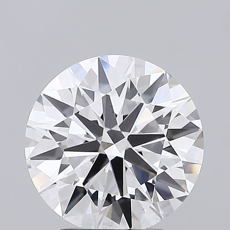 2.64ct Round, D VS2 — IGI