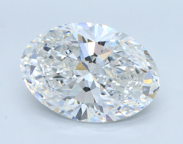 5.15ct Oval, E VS2 — IGI