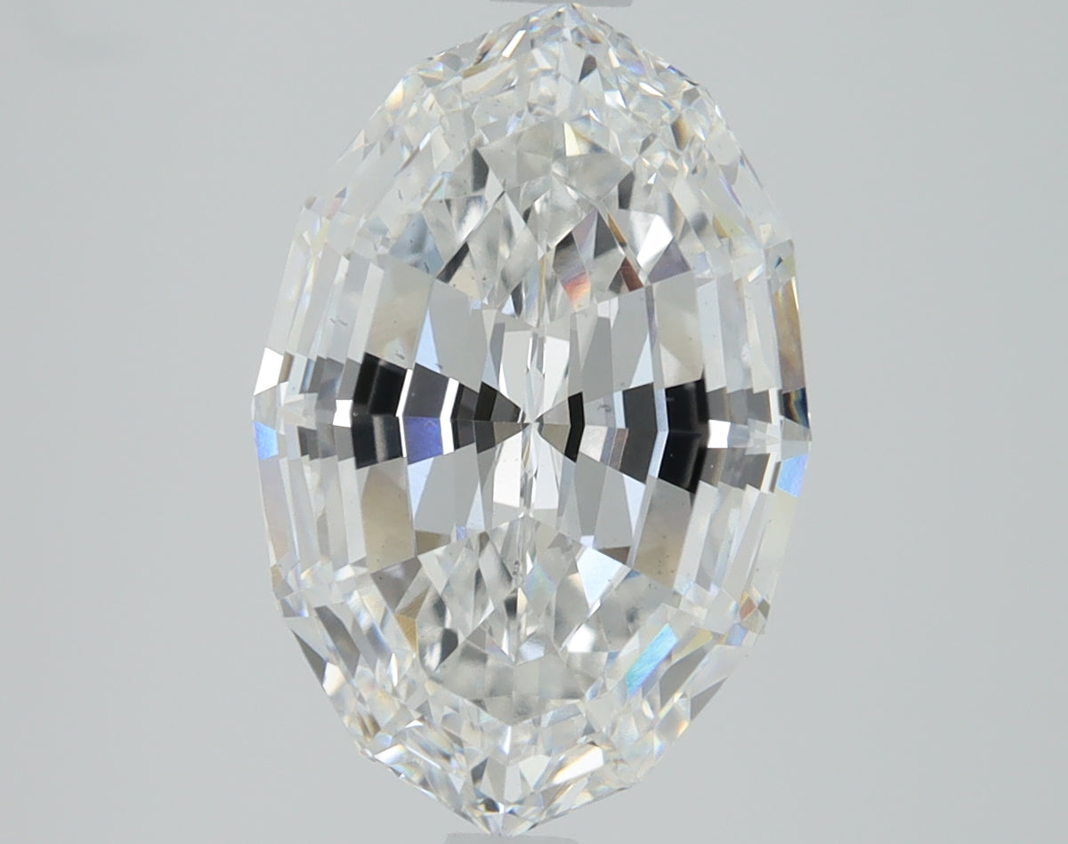 3.45ct Oval Step Lab-Grown Diamond — D VS2, IGI Certified